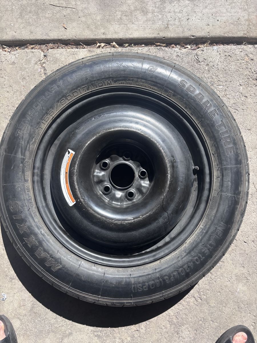 Maxxis T155/90D17 Spare Tire Donut for Sienna 