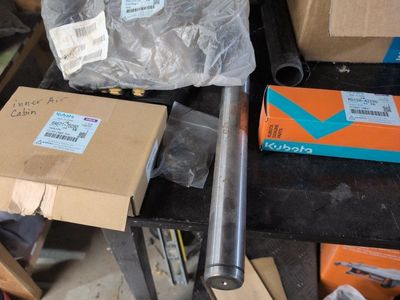 Kubota KX-040 Thumb Pin and other parts.