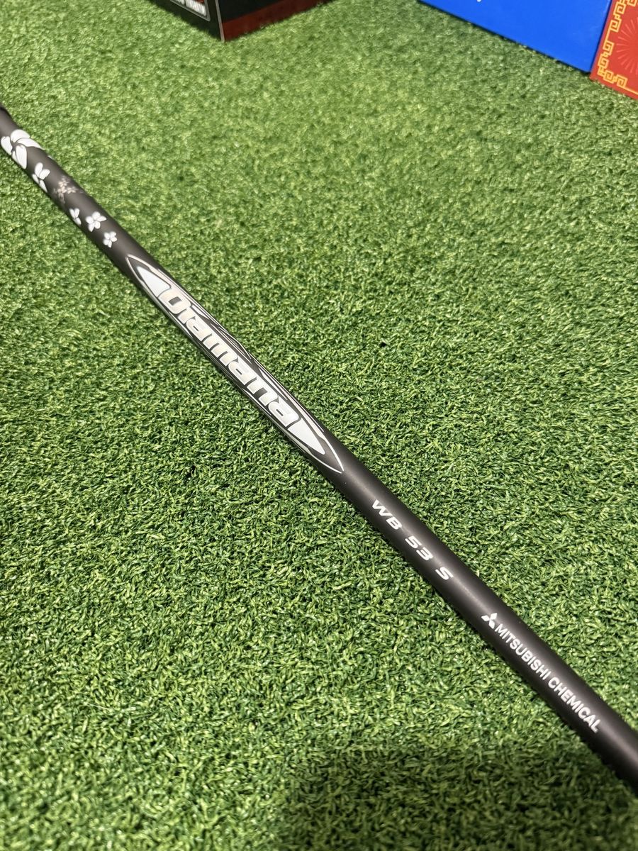 Mitsubishi Diamana WB53S Stiff Titleist Driver Shaft 44" End to End-White Board