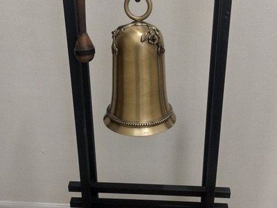 Antique Large Metal 4' foot Pagoda Temple w/ Soli