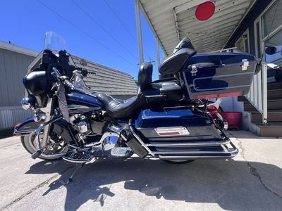 2002 Harley-Davidson Electra Glide Ultra Classic FLHTCU Motorcycle - Blue, Touring Ready
