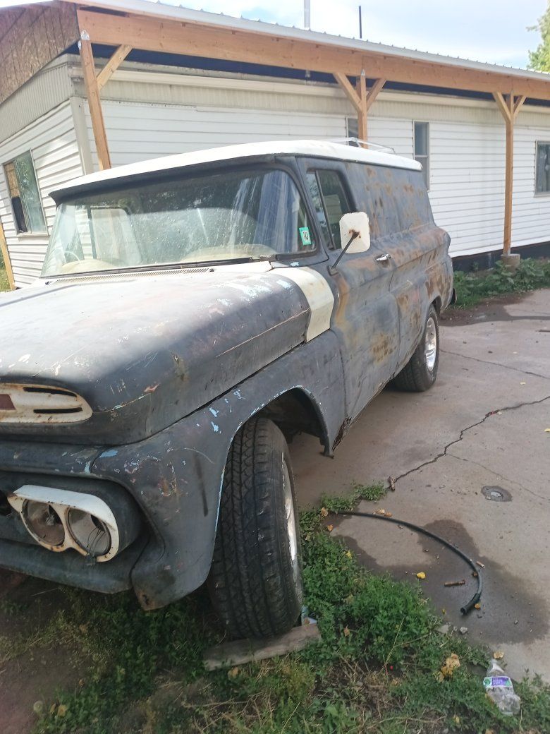 Vintage 1960s Chevrolet Panel Van - Project Car
