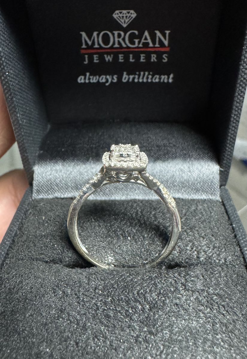 10kt White Gold 1/2ct Diamond