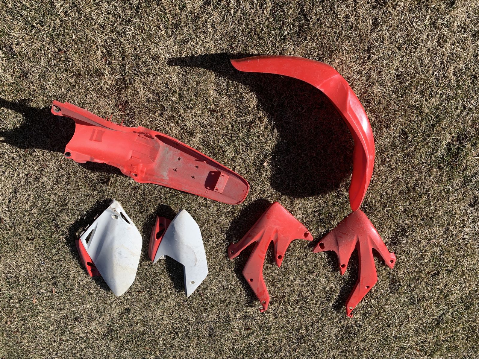 2008 Honda CRF 450x Plastics