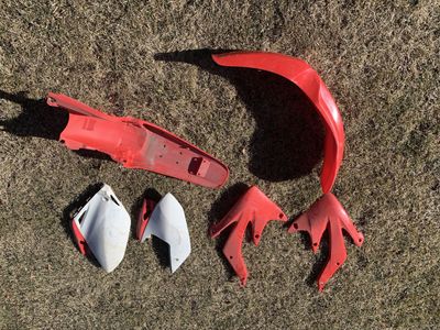 2008 Honda CRF 450x Plastics