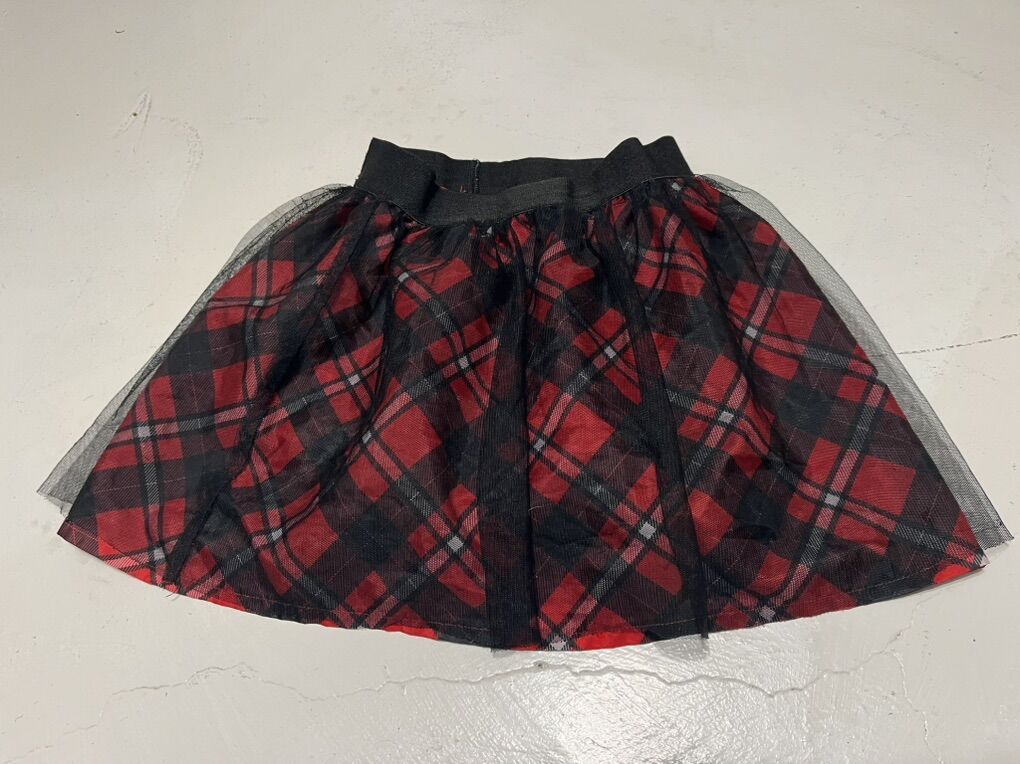Disney Minnie Mouse Plaid Skirt 7/8