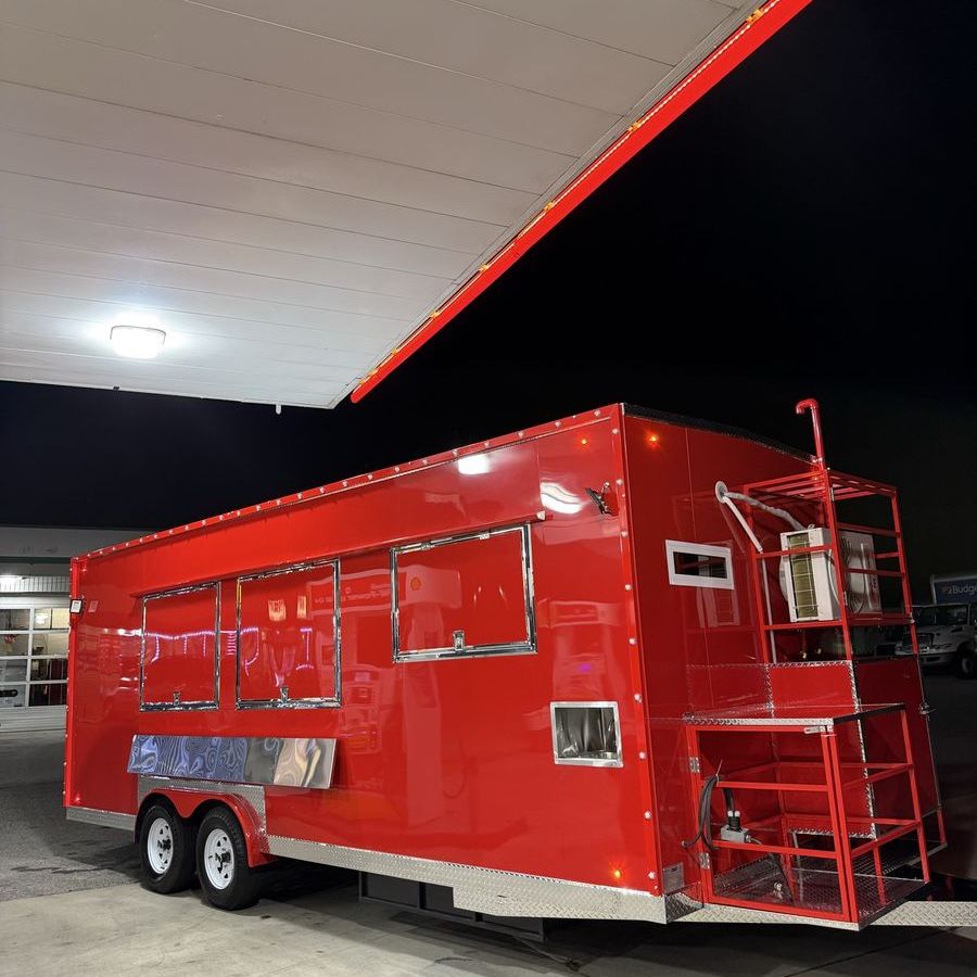 Brand new 2026 8x22 food trailer 