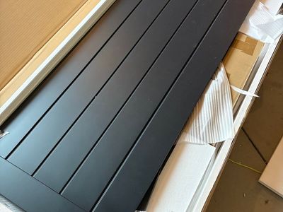 Full Bed Frame and Headboard (Brand New / Never Used)