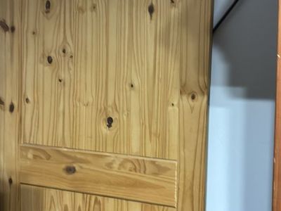 Solid wood door—brand new
