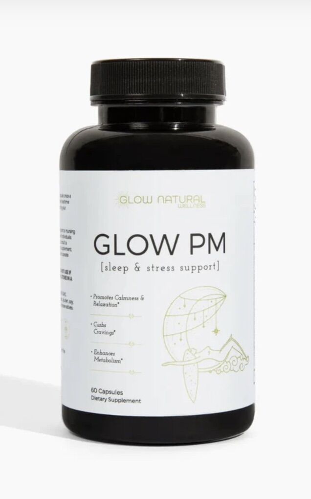 Glow PM Natural Wellness Sleep Support Supplement