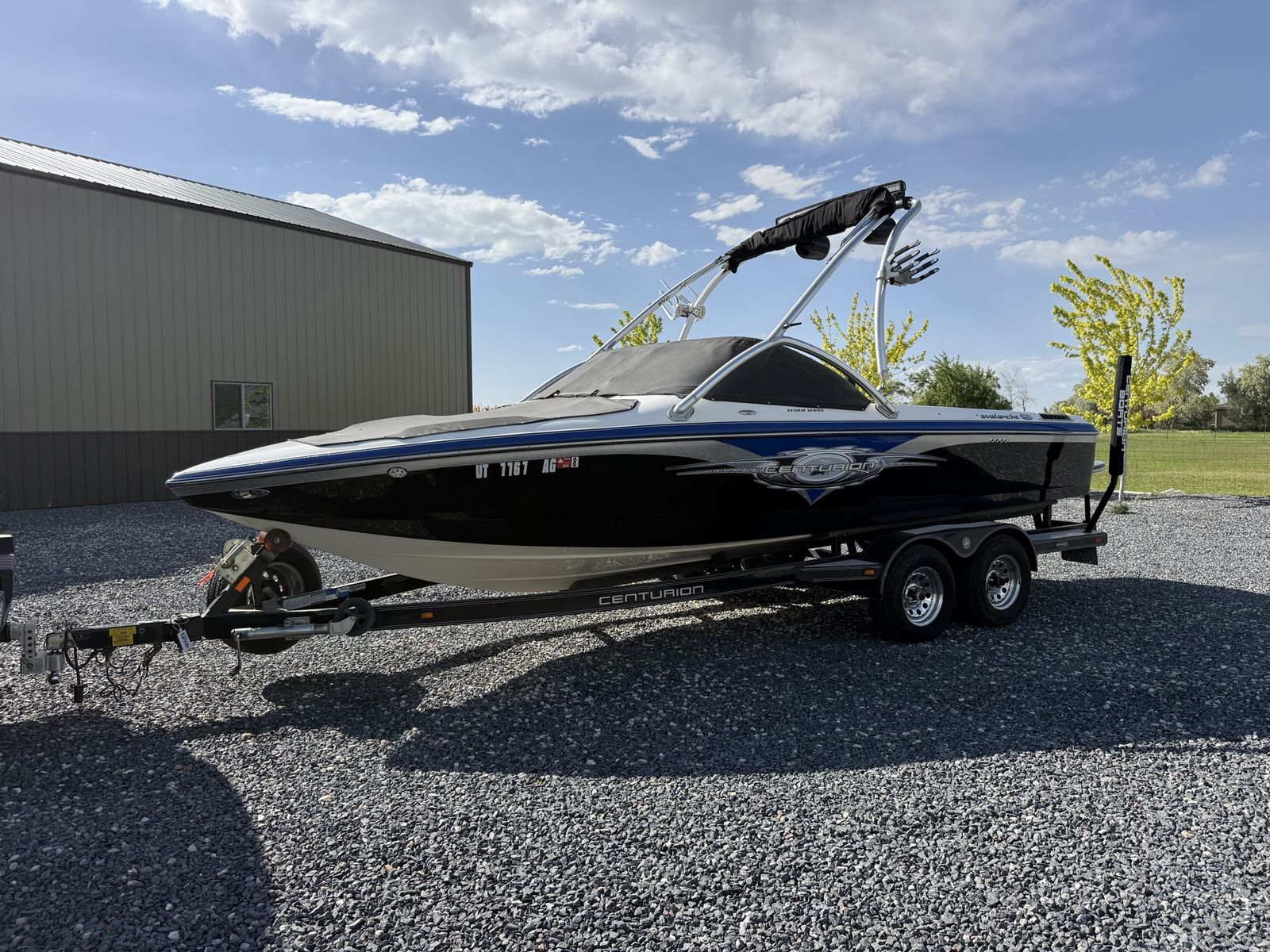 2008 Centurion Avalanche C4 22’ Wake Surf Boat w/ Trailer