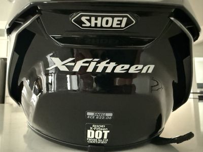 Shoei x-fifteen large helmet