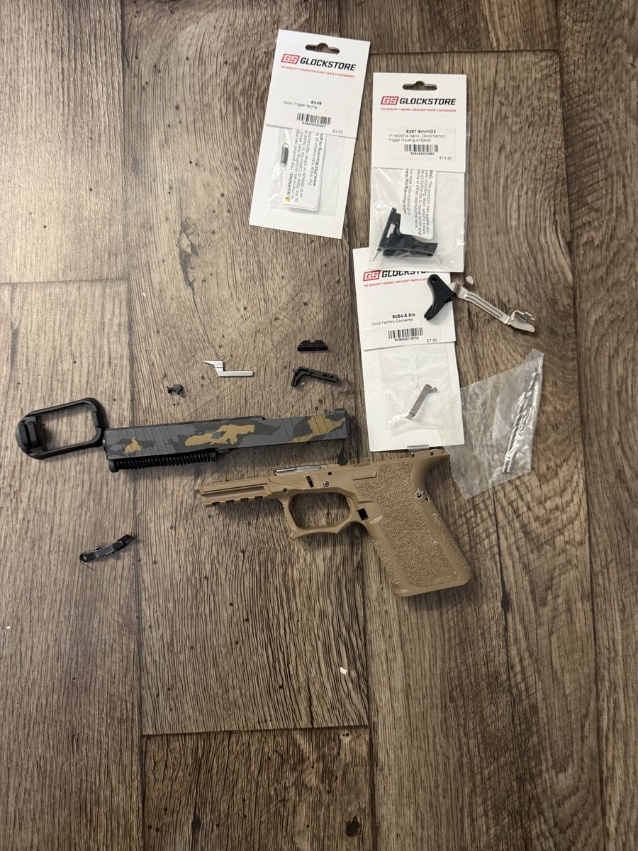 Polymer 80 or Glock 19 Completion Kit
