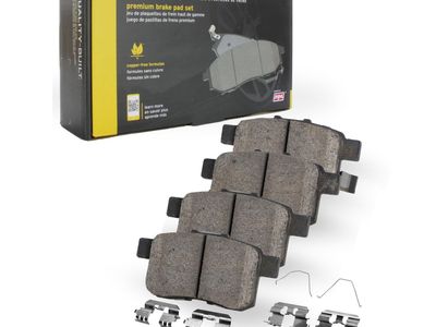 Quality-Built Premium Copper-Free ceramic Brake Pad Set for 2004-2009 Lexus/toyota/highlander