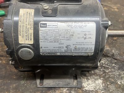 Sears Craftsman 1/2 HP Capacitor Start A.C. Motor Model 113.12790