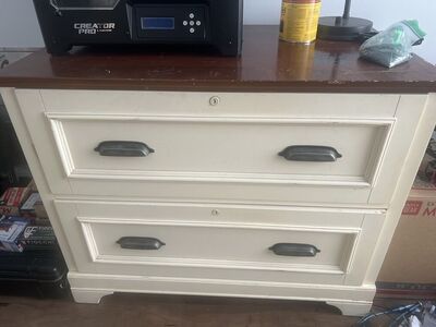 Large Two Drawer Cabinent