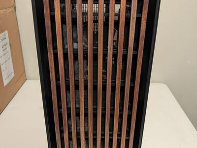 Fractal Design North Black Walnut Mid-Tower ATX PC Case - Real Wood Front - Mesh - Open Box