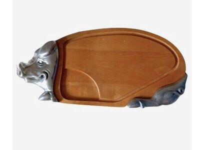 Vintage Pig WoodenCutting Board