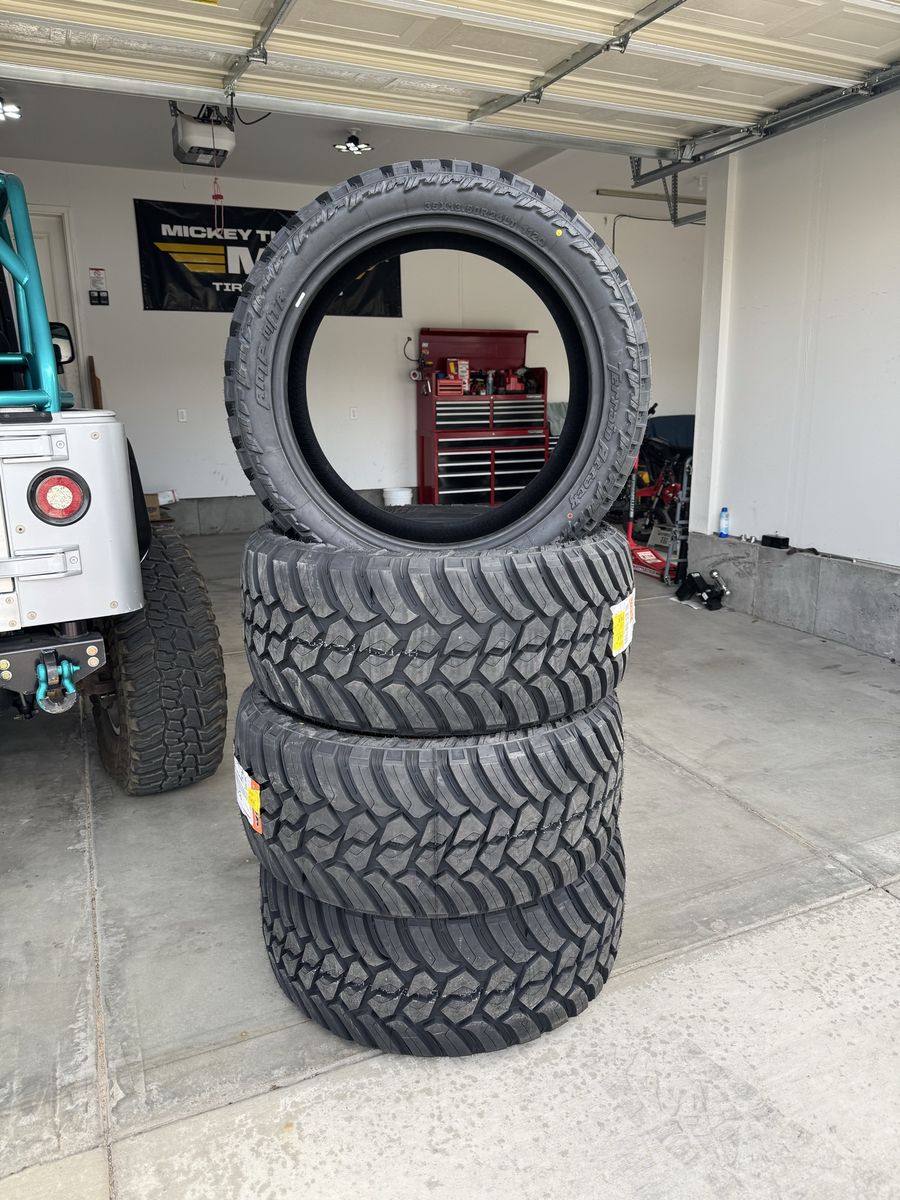 Set of 4 Amp Tires Terrain Attack M/T 35x13.50R24LT Off-Road Tires