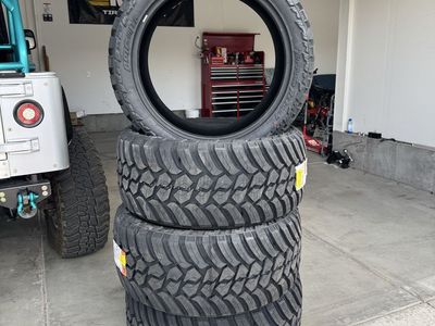 Set of 4 Amp Tires Terrain Attack M/T 35x13.50R24LT Off-Road Tires