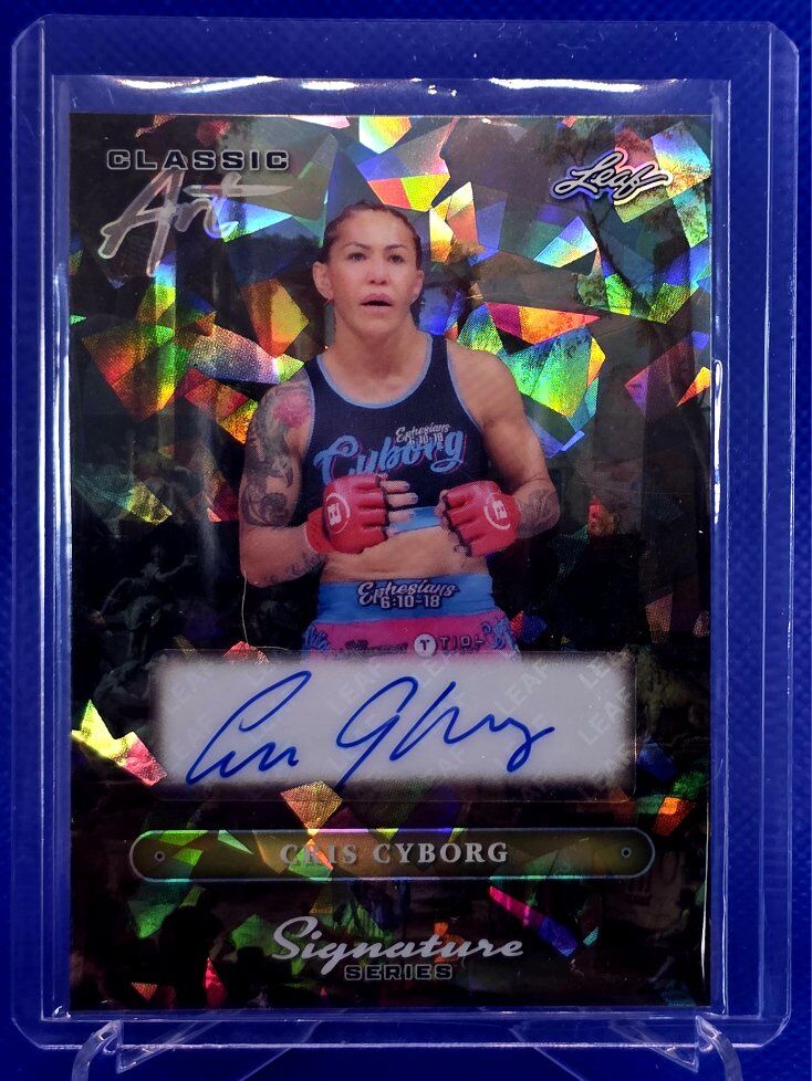 Cris Cyborg 1/1 2025 Leaf Classic Art