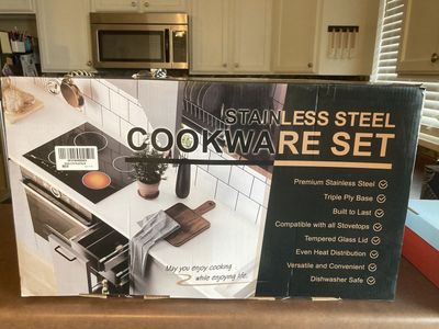 Coliware Stainless Steel Cookware set