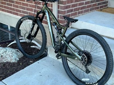 Fezzari Abajo Peak 29 Full Suspension Mountain Bike - Olive