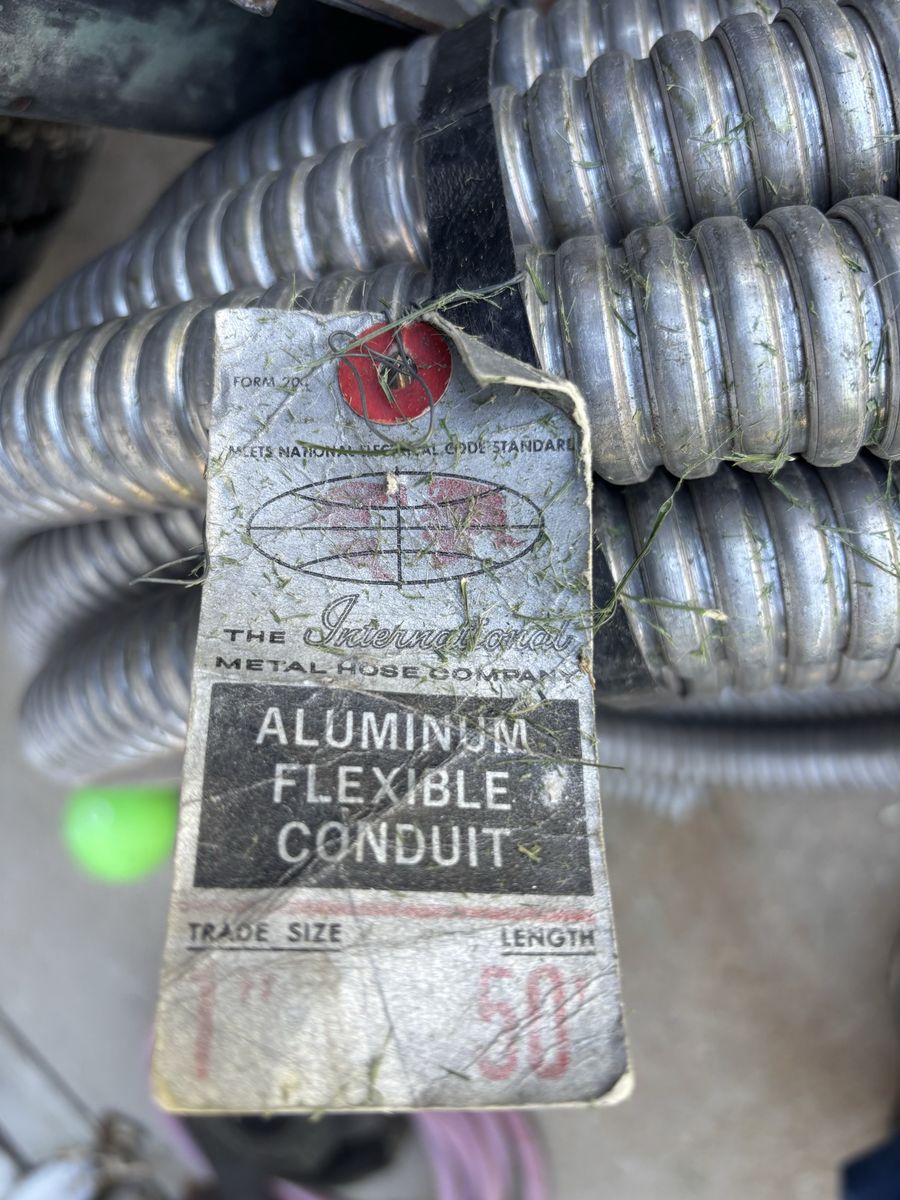 International Metal Hose Co. 1" x 50' Aluminum Flexible Conduit