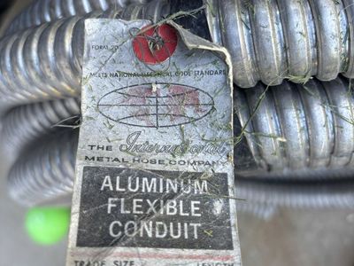 International Metal Hose Co. 1" x 50' Aluminum Flexible Conduit