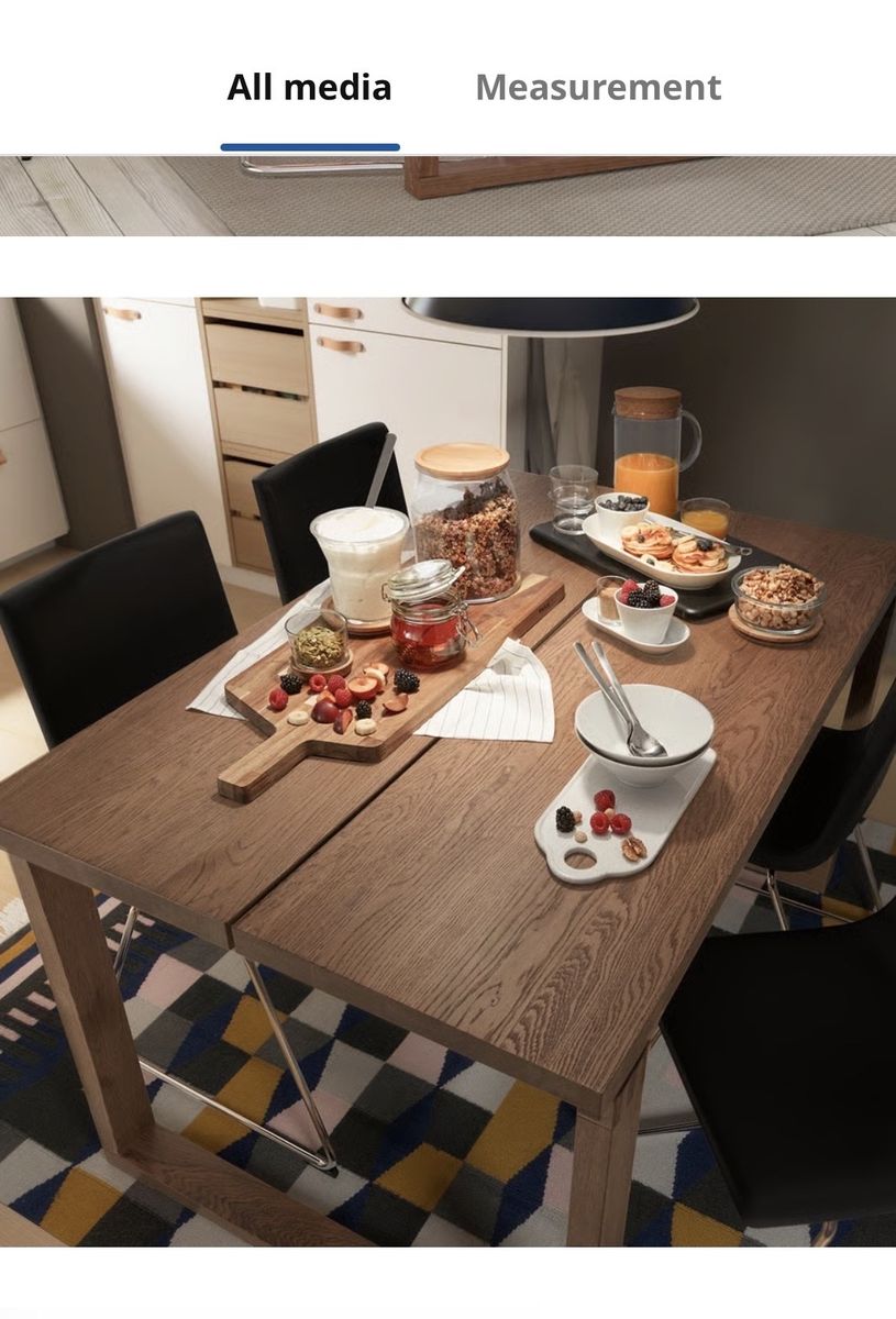 Oak Dining Room Table (55")