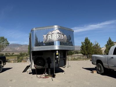 2016 Bison Laredo 3 horse Living Quarters