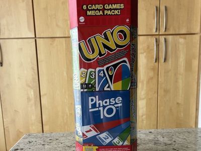 UNO 6 Card Games Mega Pack! UNO, DOS, Phase 10, UNO House Rules, UNO All Wilds, ONO 99