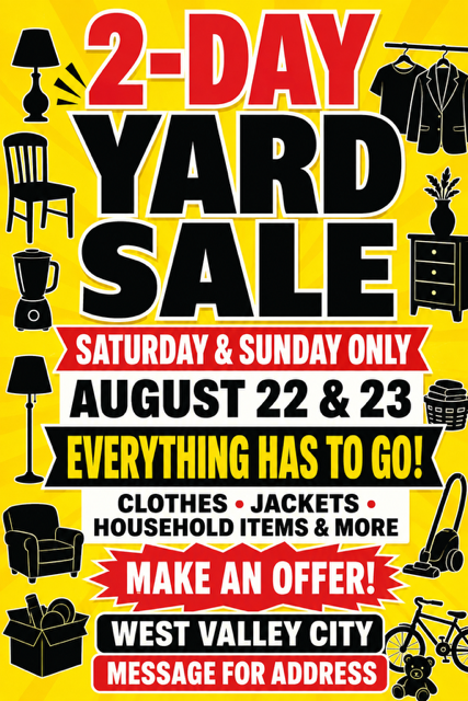 Yard sale 