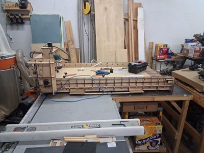 Bob's CNC Quantum Pro Max CNC router table
