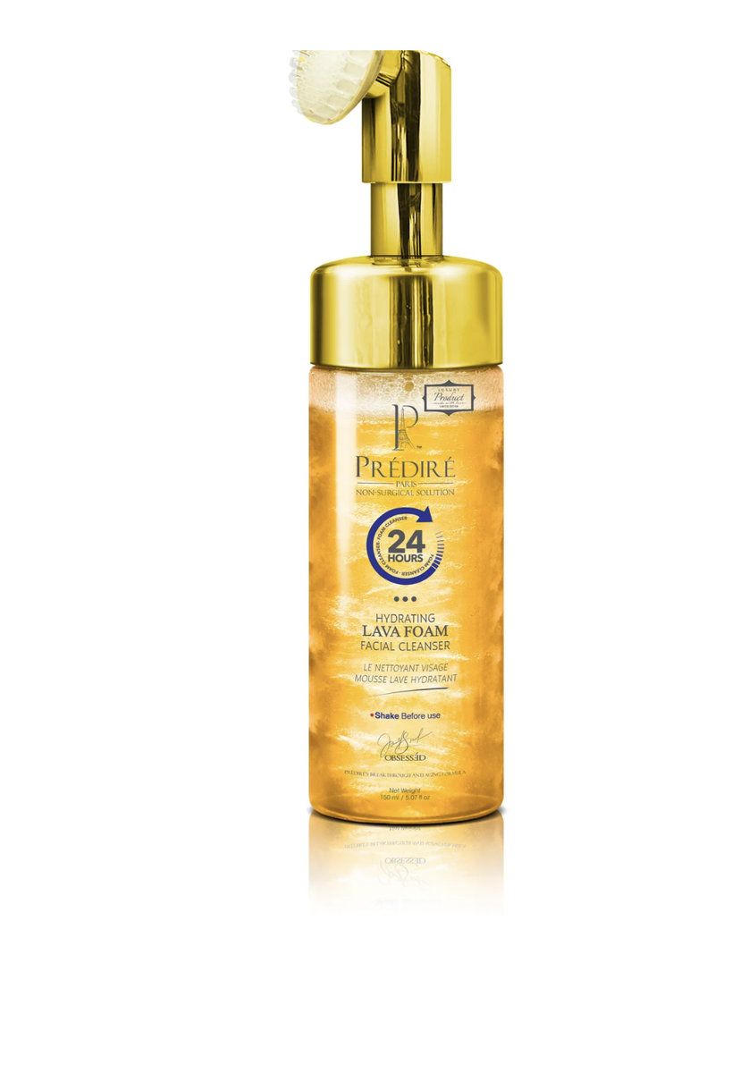 Hydrating Lava Foam Facial Cleanser (Rich with Vitamin E & A)