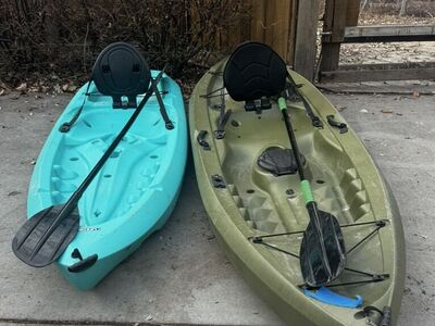 LIFETIME FISHING KAYAK & Sit on kayak