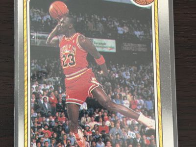 Michael Jordan 1988 Fleer All-Star Team #120 NBA Basketball Card