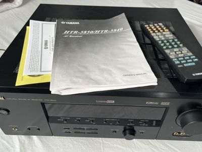 Yamaha HTR-5840 6.1 Channel 350W 60Hz Receiver