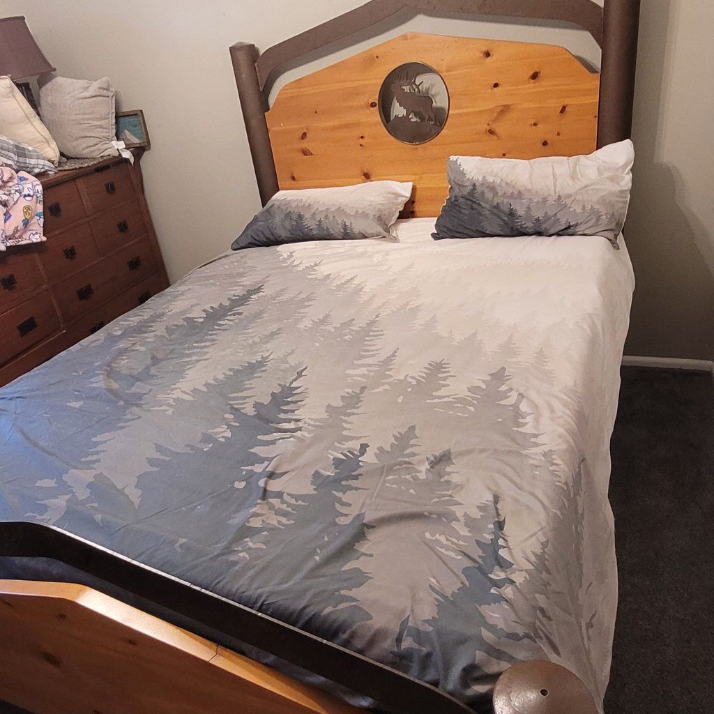 Metal Elk Custom Queen Bed