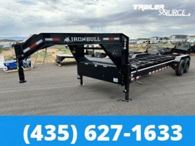 7x20 Iron Bull DBG Gooseneck Roll Off Trailer - 16K GVWR -