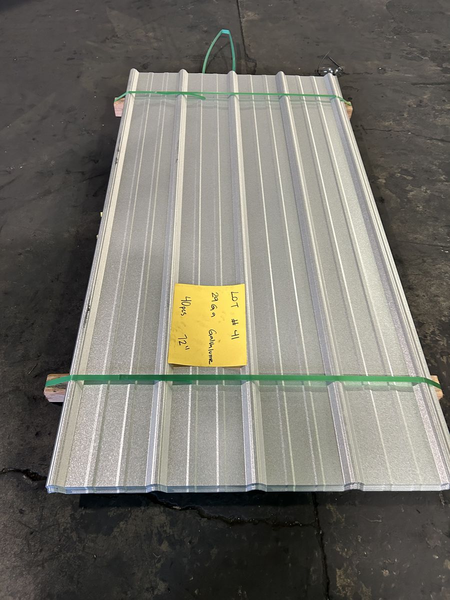 BIG DEAL – METAL ROOFING BUNDLE – LOT #41 – $1,078