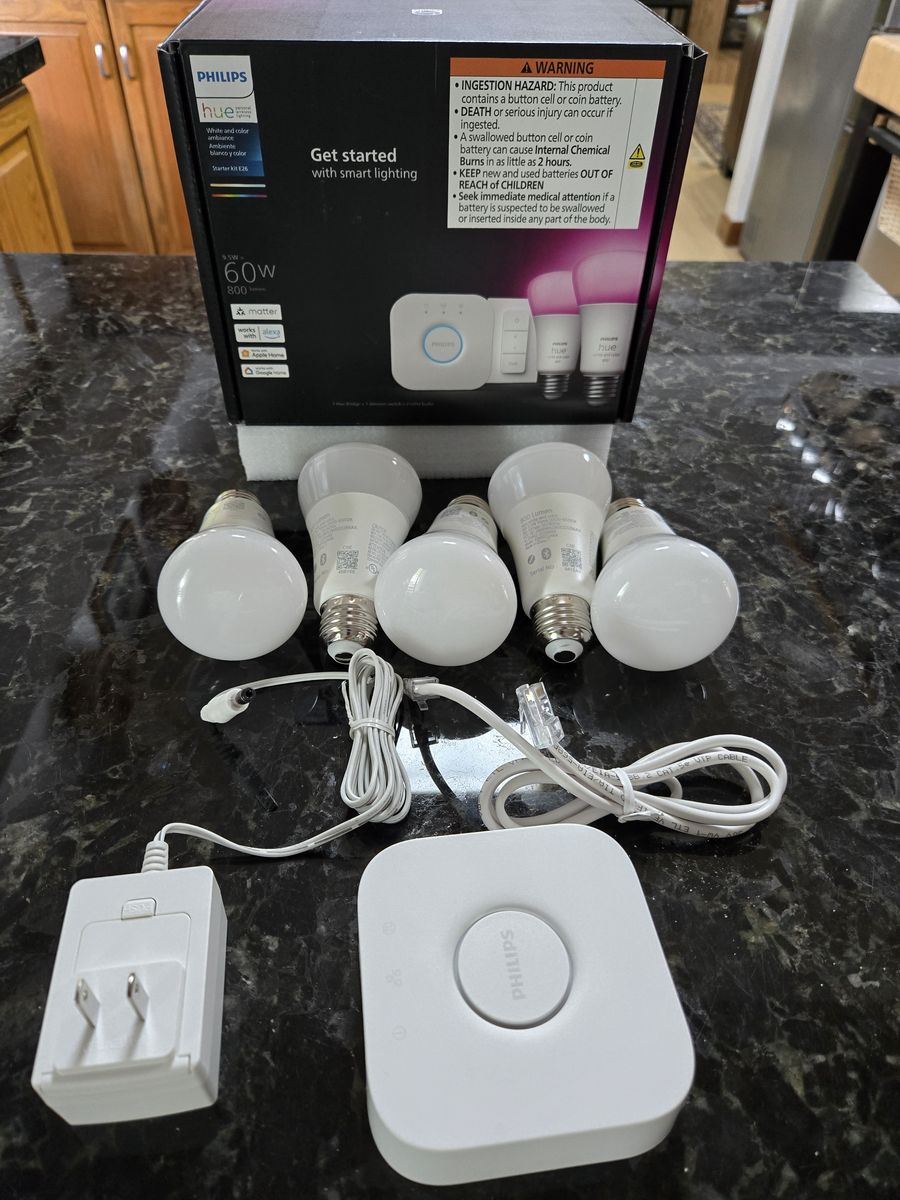Hue Smart Light Bulbs and System