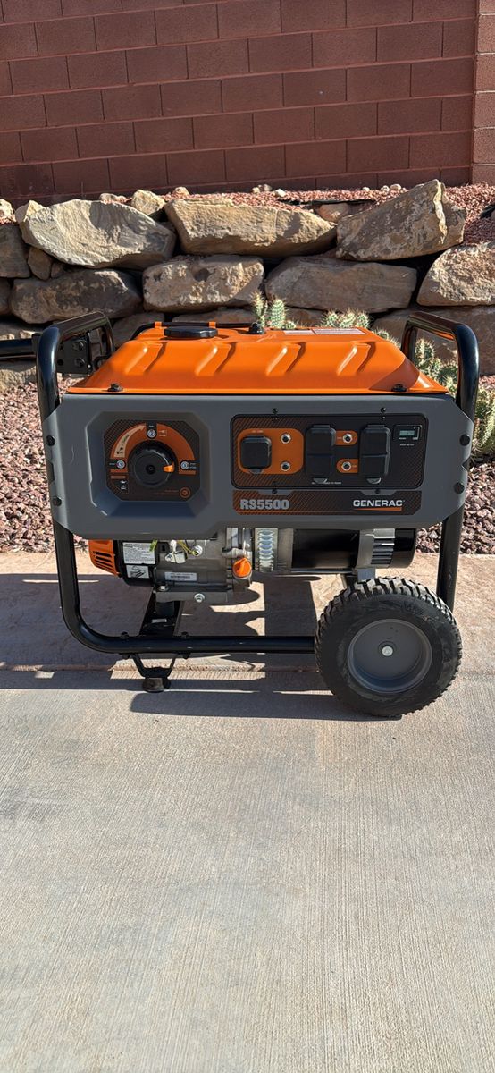 Generac RS5500 Generator-Like new