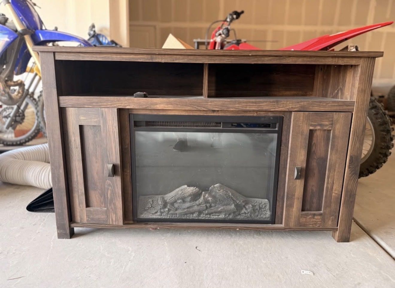 Fireplace TV Stand