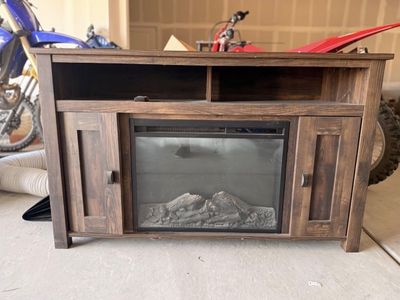 Fireplace TV Stand