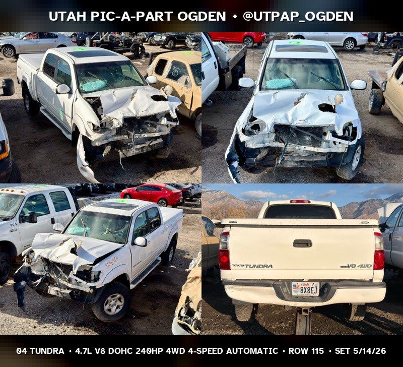 2004 Toyota Tundra Parts - UTPAP Ogden