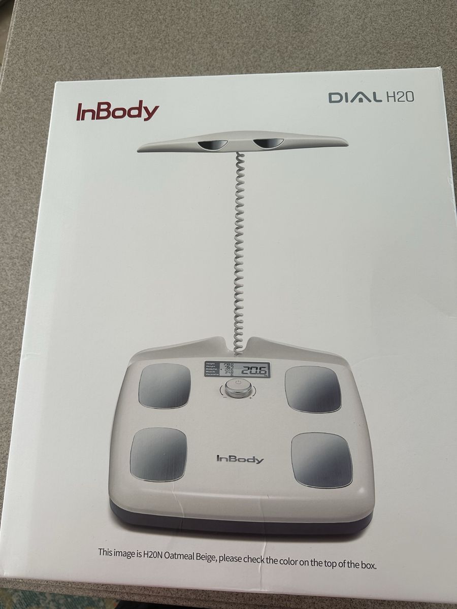 In body Dial H20 scale