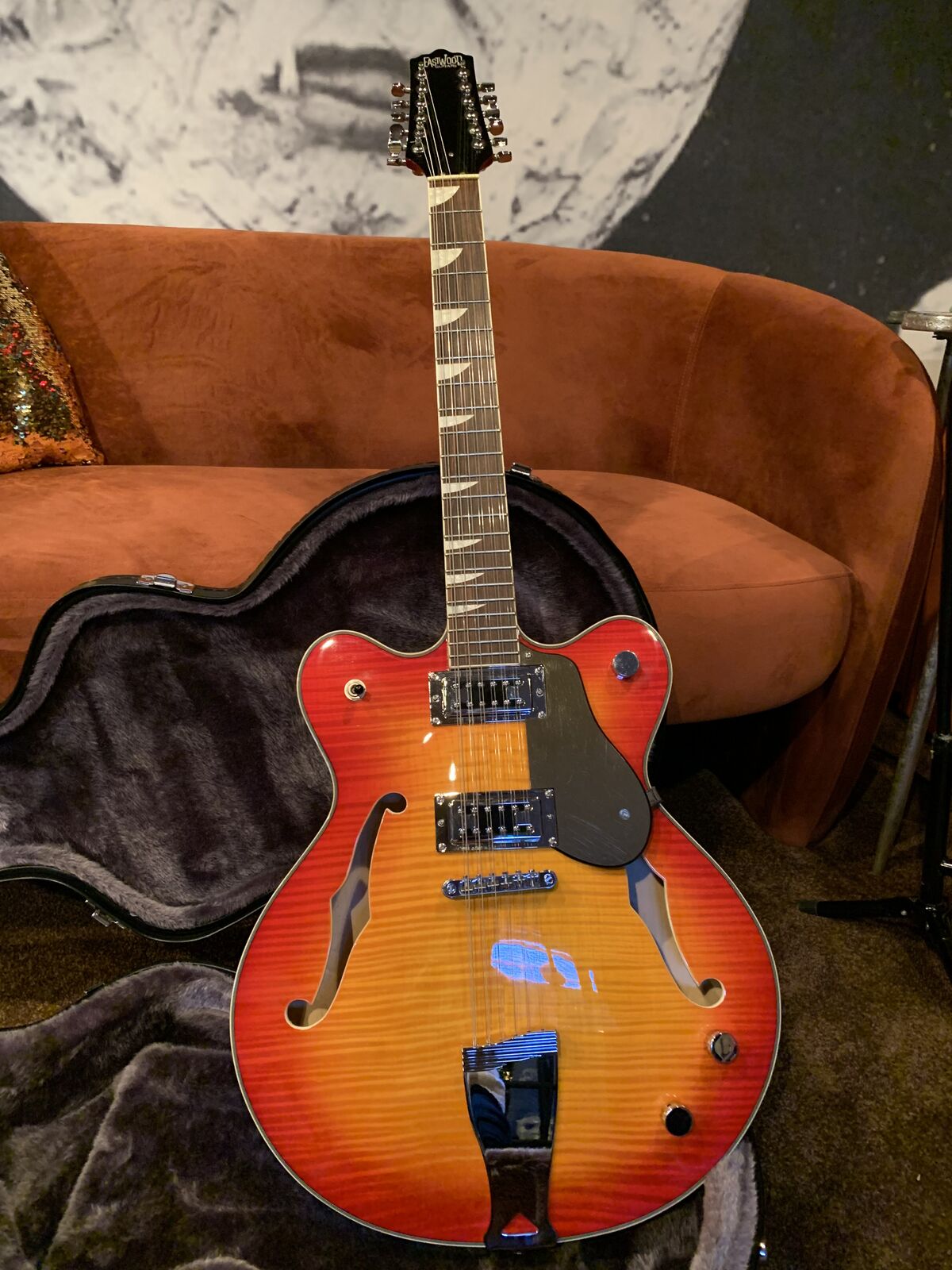 Eastman Hollow Body Electric 12 String Guitar