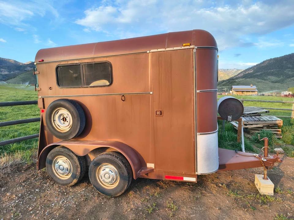 Monarch 2 Horse Straight Load Horse Trailer