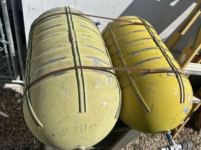WW-2 B-17 B-24 B-29 crew oxygen tank
